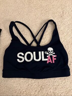 Lululemon Soulcycle sports bra